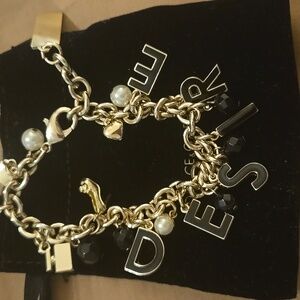 Dolce & Gabbana Limited Edition "DESIRE" Charm Bracelet New! Never Worn!